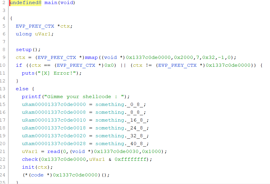 hasil decompile ghidra